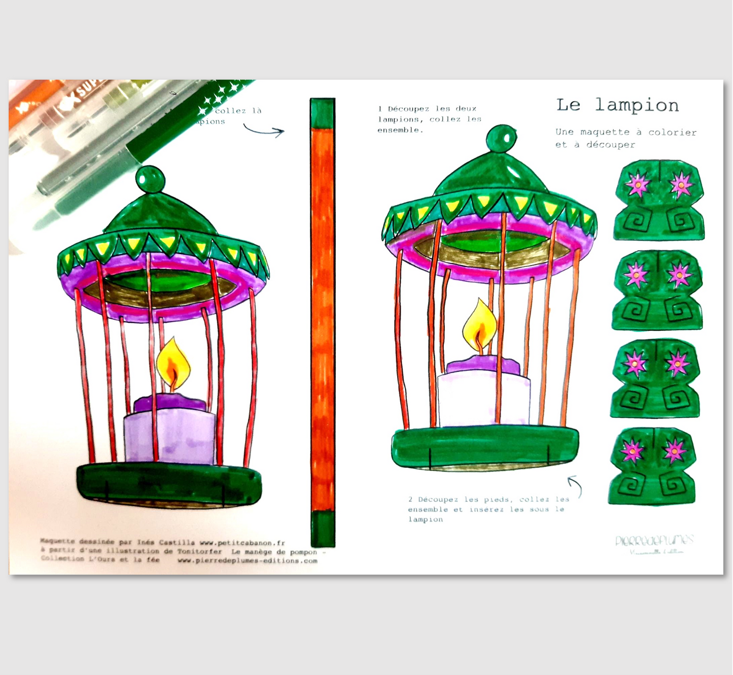 Maquette du lampion (dès 4 ans)