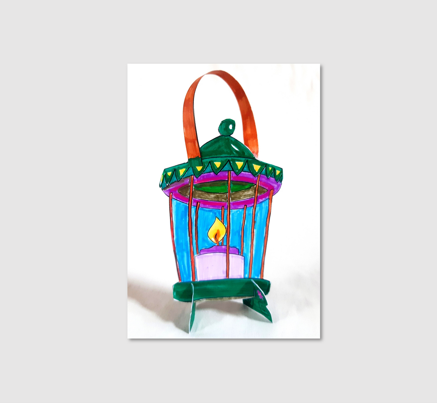 Maquette du lampion (dès 4 ans)