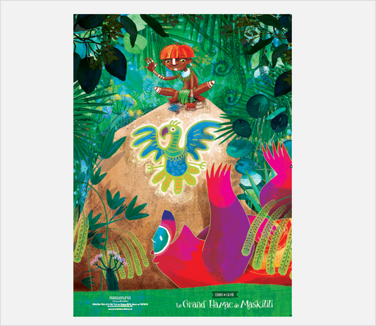 Poster - L'Ours et Maskilili en Amazonie