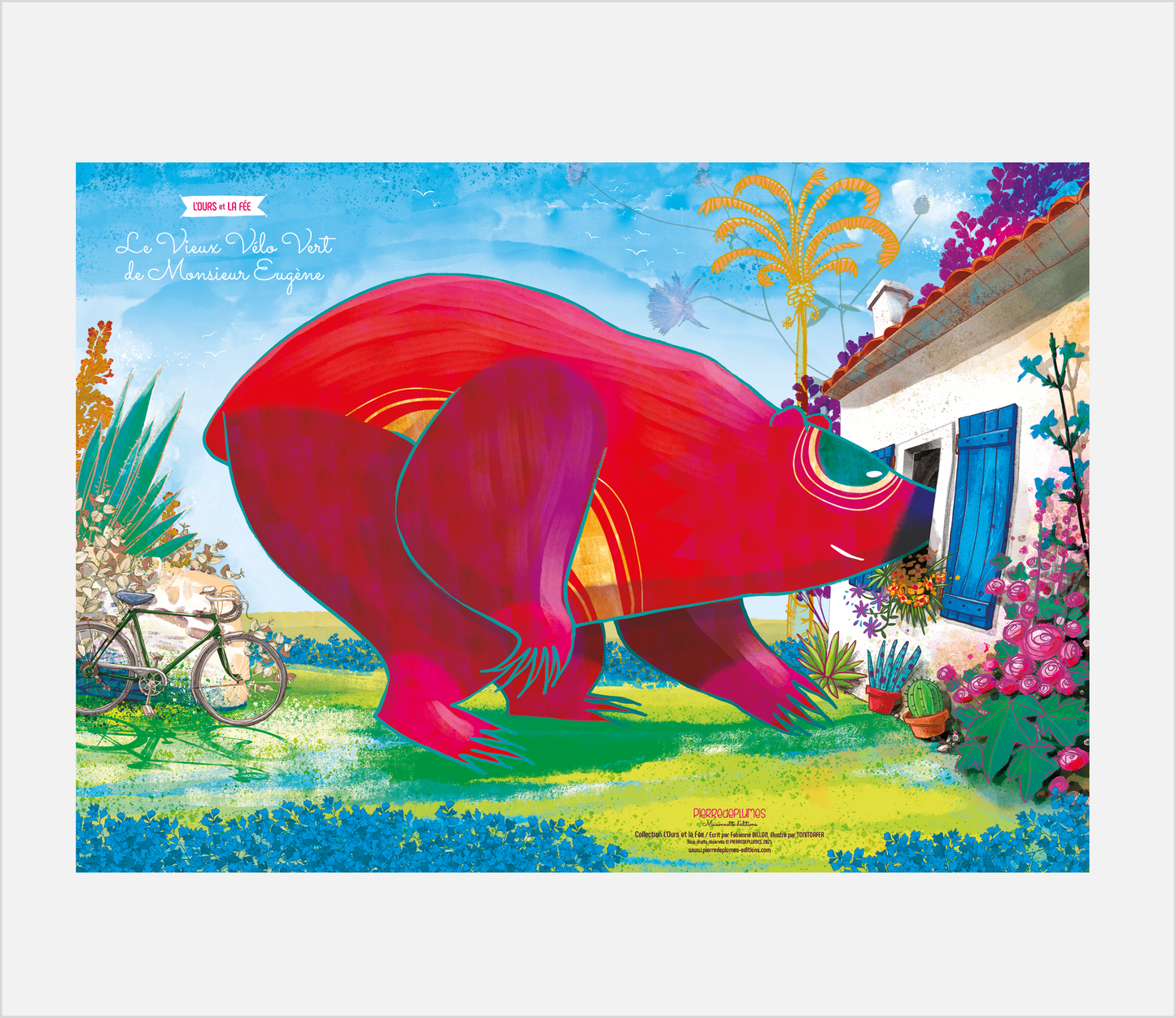 Poster - L'Ours sur l'île aux fleurs